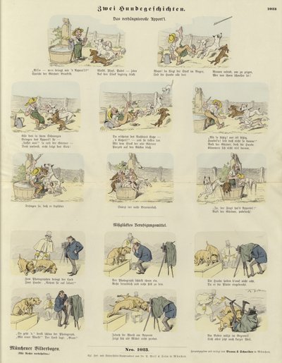 Zwei Hundegeschichten von German School