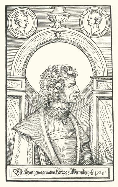 Ulrich, Herzog von Württemberg von German School