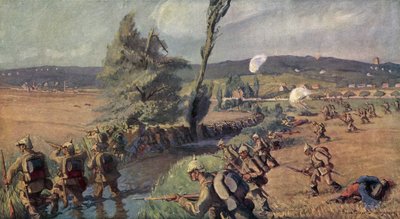 Westliches Schlachtfeld von German School