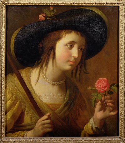 Prinzessin Sophia von Böhmen, Mutter von Georg I., als Schäferin von Gerrit van Honthorst