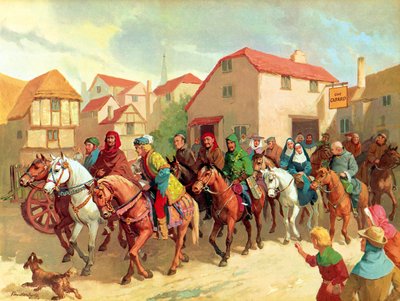 Chaucers Pilger von Gerritt Vandersyde