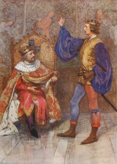 Shakespeare, König Heinrich IV, Teil I von Gertrude E. Demain (after) Hammond