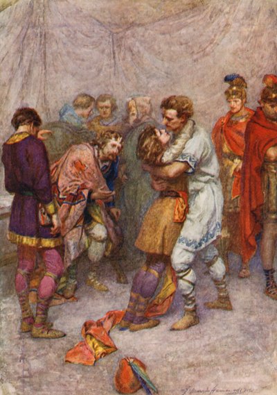 William Shakespeares Stück: Cymbeline von Gertrude E. Demain (after) Hammond