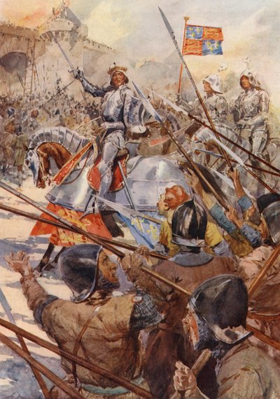 William Shakespeares Stück: Henry V von Gertrude E. Demain (after) Hammond
