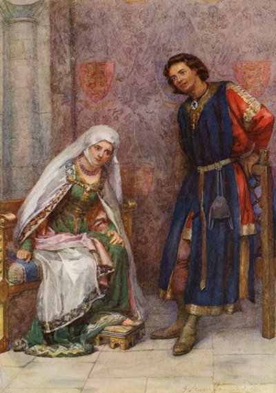 William Shakespeares Stück: König Johann von Gertrude E. Demain (after) Hammond