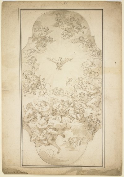 Der Heilige Geist, 1680er von Giacinto Brandi