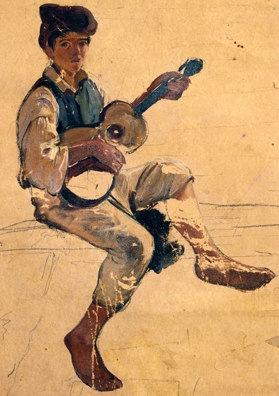 Der Gitarrenspieler von Giacinto Gigante