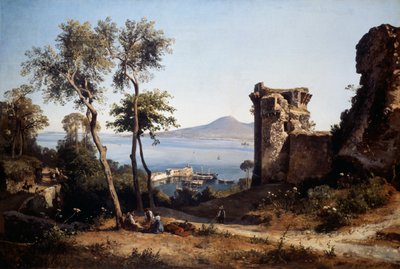 Blick auf Castellammare di Stabia von Giacinto Gigante