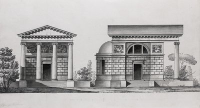 Kirchendesign für die Familie Tutomlin von Giacomo Antonio Domenico Quarenghi