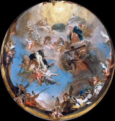 Die Herrlichkeit des heiligen Dominikus von Giambattista Tiepolo