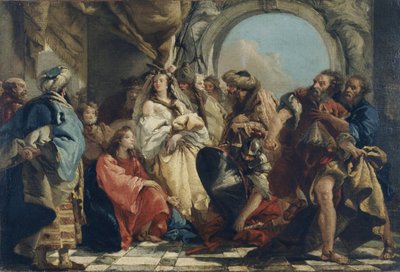 Christus und die Ehebrecherin von Giandomenico (1727 1804) Tiepolo