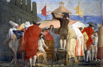 Die Neue Welt, 1791-97 von Giovanni Domenico Tiepolo