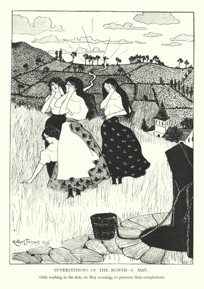 Aberglauben des Monats - 1. Mai von Gilbert James