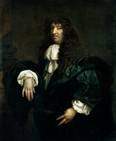 Porträt von Samuel Butler, ca. 1670-80 (Öl auf Leinwand) von Gilbert Soest