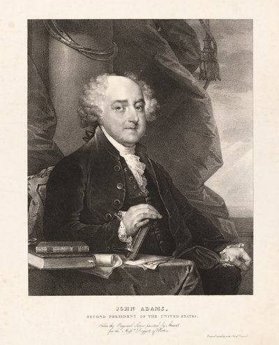 John Adams von Gilbert Stuart