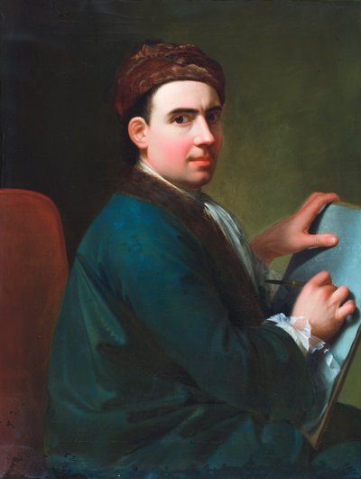Selbstporträt von Giles Hussey