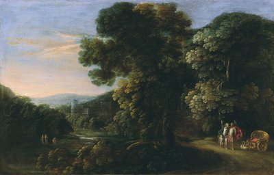 Landschaft mit Venus und Adonis von Gillis Neyts