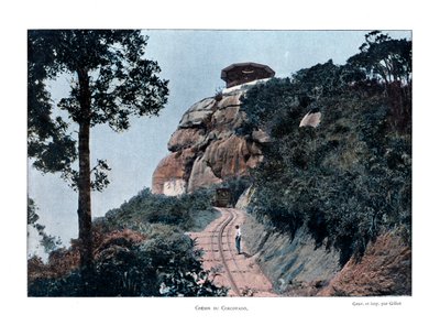 Corcovado-Zahnradbahn, Rio de Janeiro, Brasilien, 19. Jahrhundert von Gillot