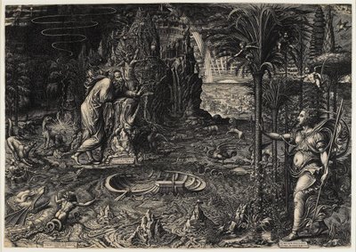Allegorie des Lebens (Raffaels Traum) von Giorgio Ghisi