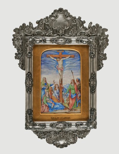 Kreuzigung, ca. 1572 von Giorgio Giulio Clovio