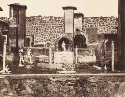 Casa di Marco Lucrezio, Pompeji von Giorgio Sommer