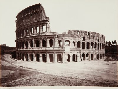 Das Kolosseum oder Flavische Amphitheater, Rom von Giorgio Sommer