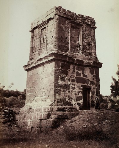 Das Grab von Theron, Tal der Tempel, Agrigent von Giorgio Sommer