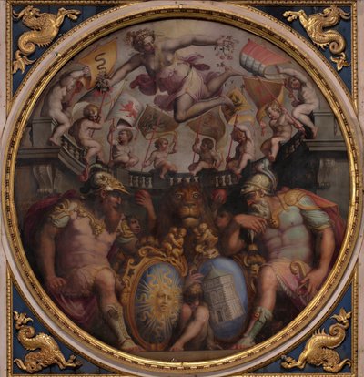 Allegorien der Viertel San Giovanni und Santa Maria Novella, 1563-1565 von Giorgio Vasari