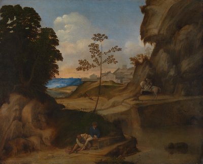 Der Sonnenuntergang von Giorgione