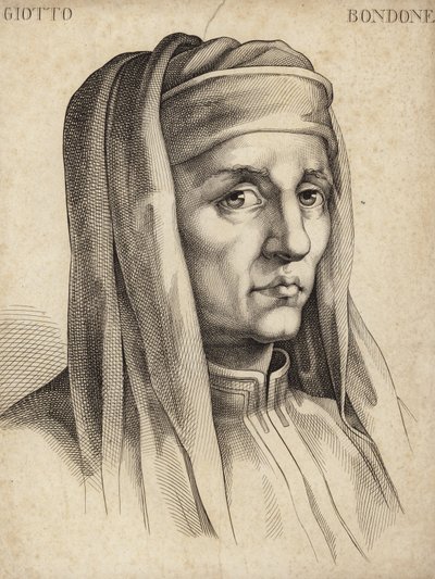 Giotto di Bondone, italienischer Maler und Architekt von Giotto di Bondone