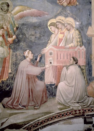 Das Jüngste Gericht (Detail) von Giotto di Bondone