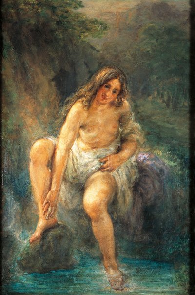 Die Badende von Giovanni Carnovali