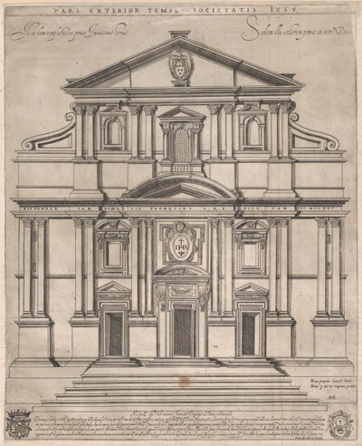 Das Gesù, Rom, aus dem 