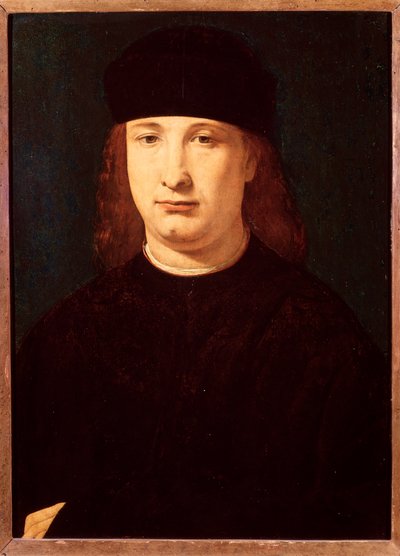 Porträt des italienischen Dichters Girolamo Casio (ca. 1500-1520) von Giovanni Antonio Boltraffio