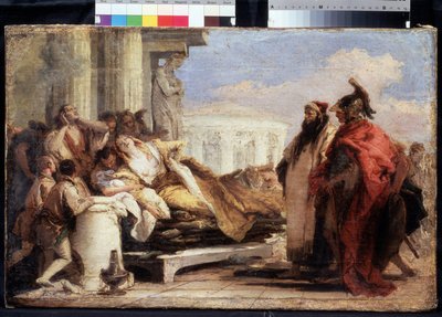 Der Tod von Dido von Giovanni Battista Tiepolo