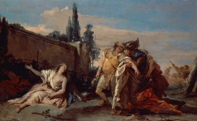 Rinaldo verlässt Armida von Giovanni Battista (1696-1770) Tiepolo