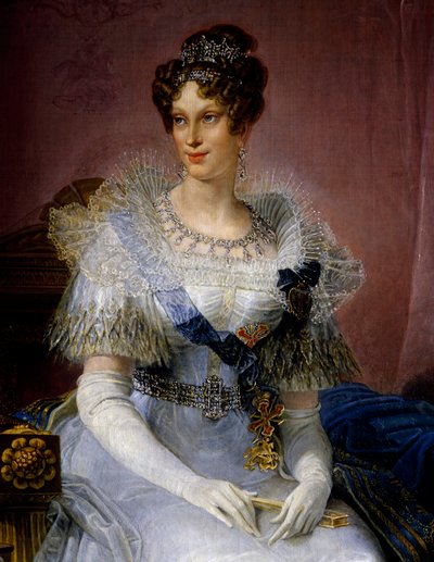 Porträt von Marie Louise, Herzogin von Parma von Giovanni Battista Borghesi