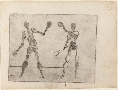 Aus "Bizzarie di varie Figure" von Giovanni Battista Bracelli