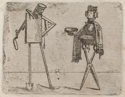 Aus "Bizzarie di varie Figure" von Giovanni Battista Bracelli