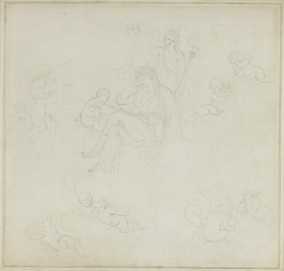 Venus mit Putti von Giovanni Battista Cipriani