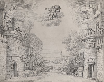 Szene aus Il Triompho della Pieta, 1640-69 von Giovanni Battista Galestruzzi