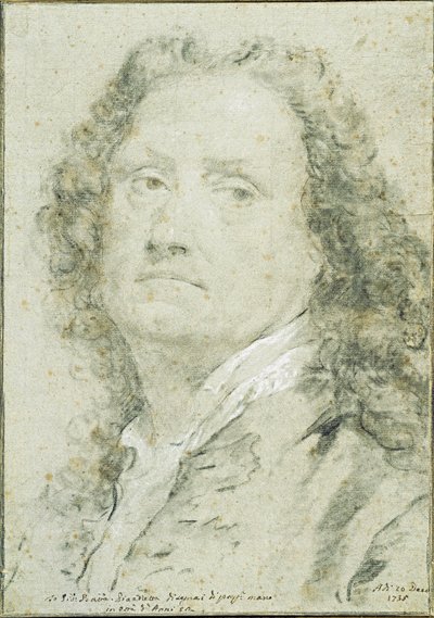 Selbstporträt von Giovanni Battista Piazzetta