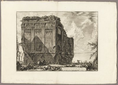 Antiker Tempel, allgemein als Tempel der Gesundheit bekannt, an der Via d