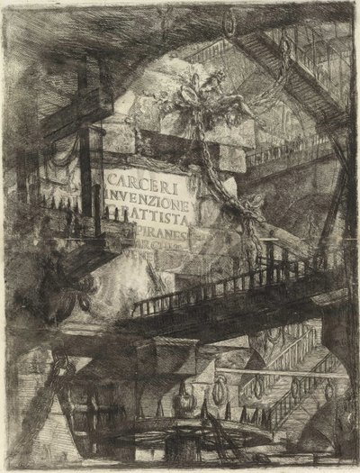 Aus der Serie Die imaginären Gefängnisse von Giovanni Battista Piranesi