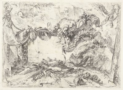 Monumentale Tafel von Giovanni Battista Piranesi