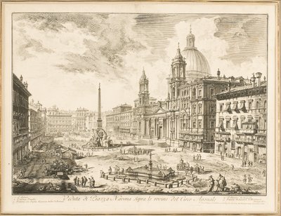 Piazza Navona, Platte aus 