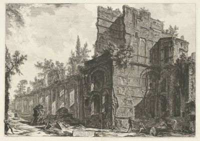 Pretorio in der Villa Adriana in Tivoli von Giovanni Battista Piranesi