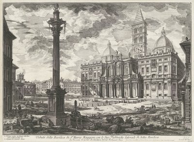 Santa Maria Maggiore in Rom von Giovanni Battista Piranesi