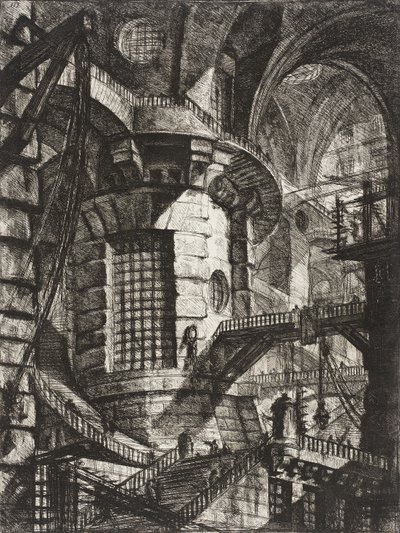 Der Runde Turm von Giovanni Battista Piranesi