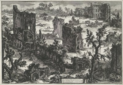 Thermen des Trajan in Rom von Giovanni Battista Piranesi